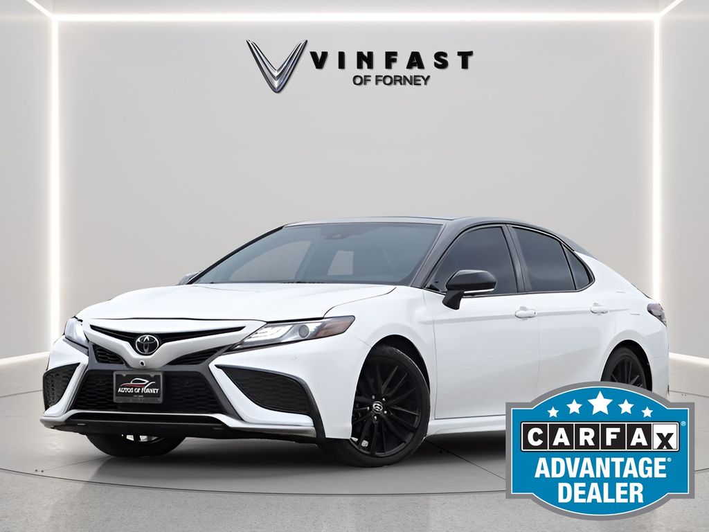 Midnight Black Metallic 2023 Toyota Camry Sedan Front-Wheel Drive 8-Speed Automatic