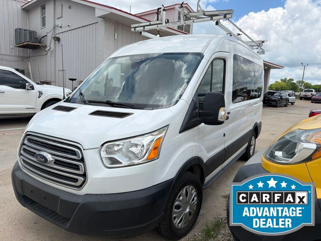 Oxford White 2019 Ford Transit Passenger Van Rear-Wheel Drive Automatic