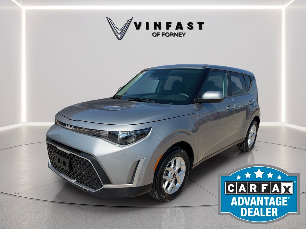 Steel Gray 2024 Kia Soul SUV / Crossover Front-Wheel Drive Continuously Variable Transmission