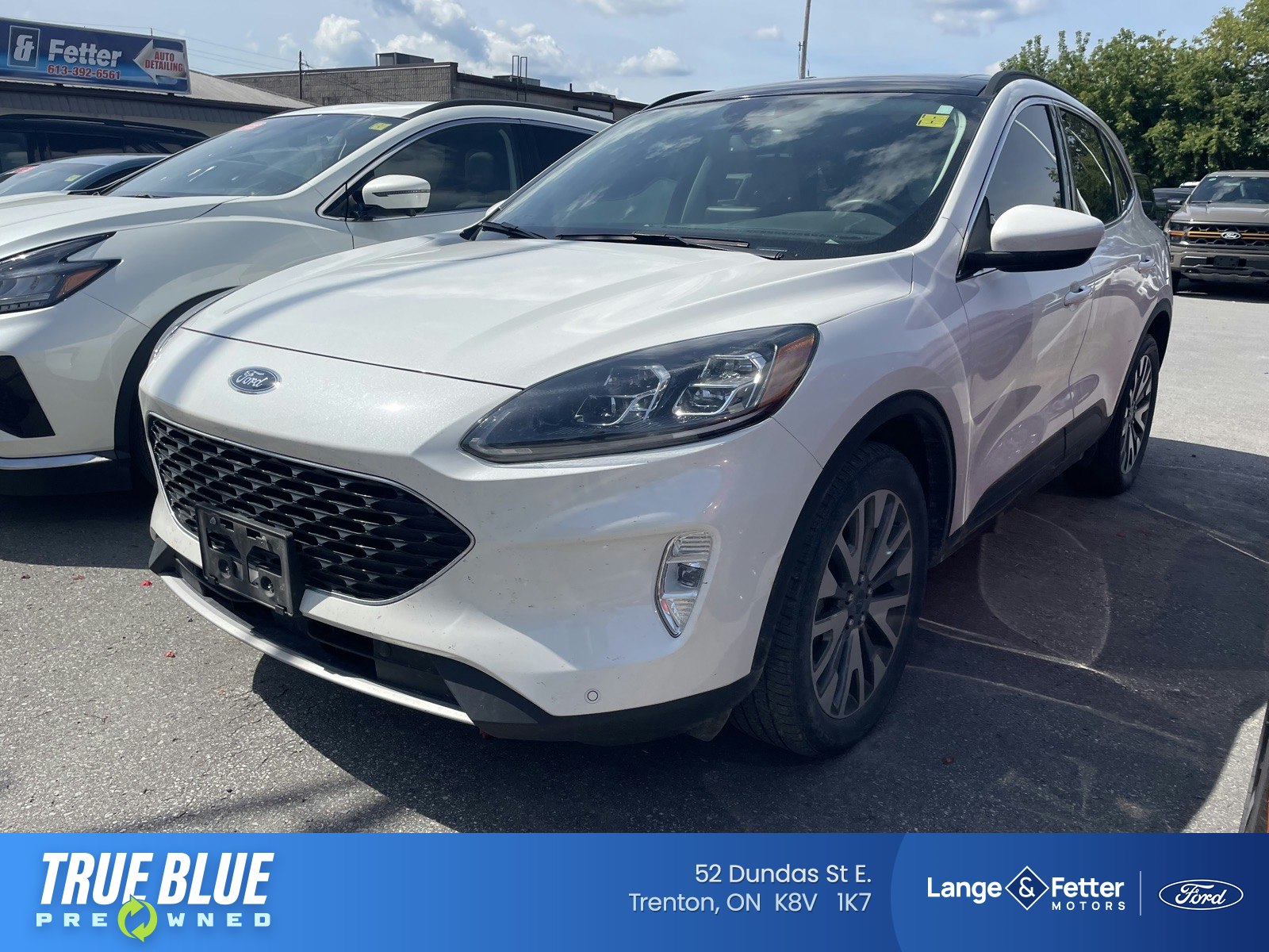 White 2022 Ford Escape Hybrid SUV / Crossover All-Wheel Drive Continuously Variable Transmission