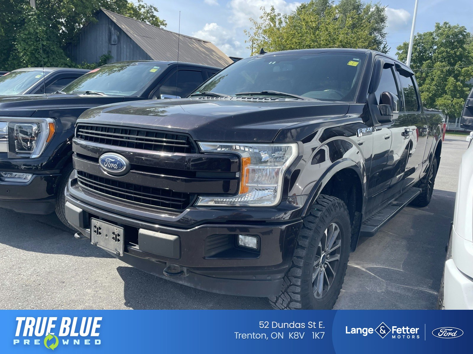 Red (Maroon) 2018 Ford F-150 Pickup Truck Four-Wheel Drive Automatic