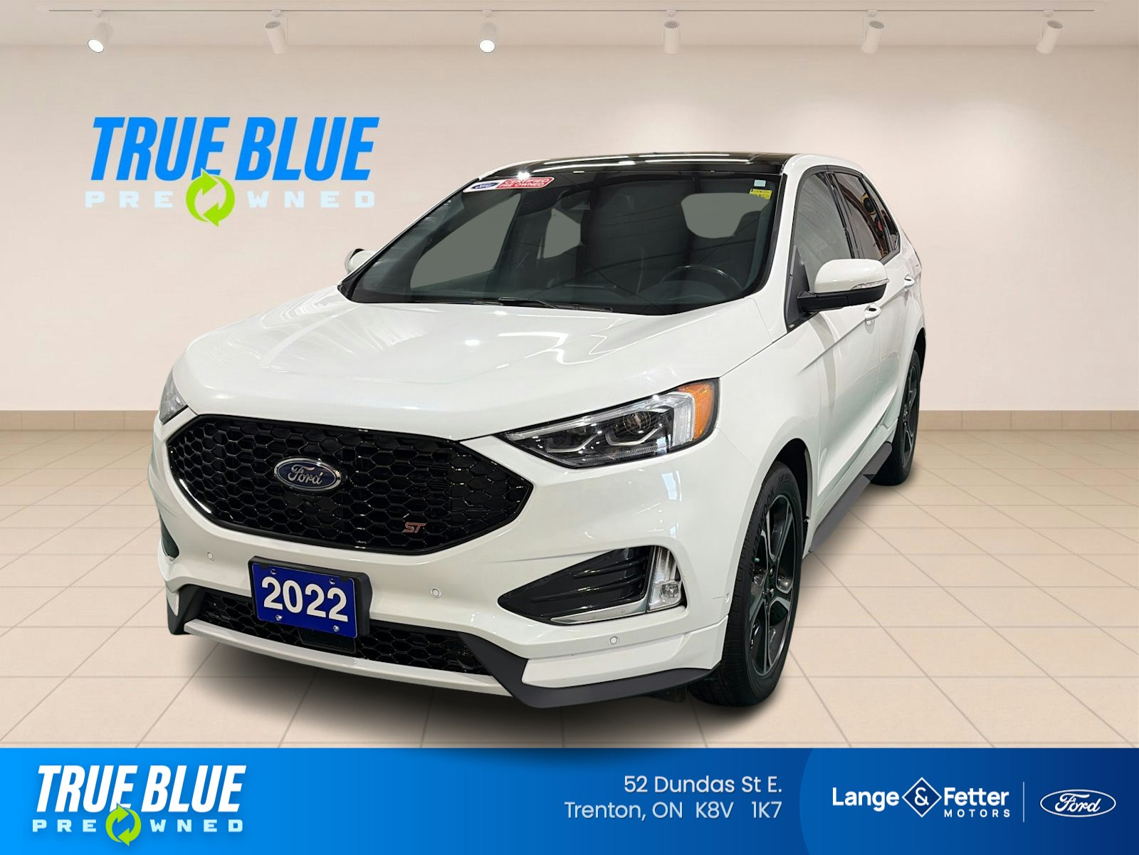 White 2022 Ford Edge SUV / Crossover All-Wheel Drive Automatic