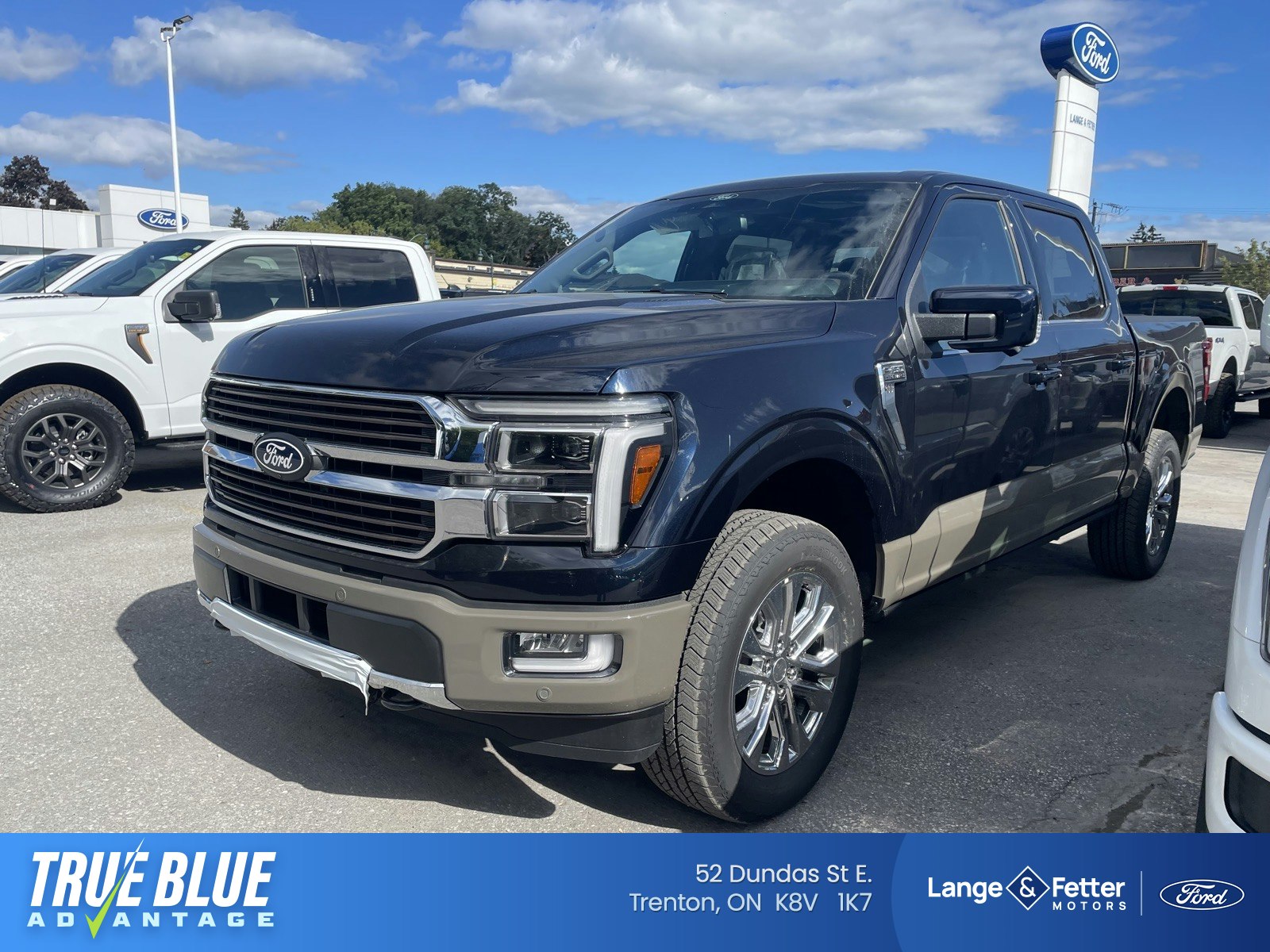 Antimatter Blue 2026 Ford F-150 Pickup Truck Four-Wheel Drive Automatic