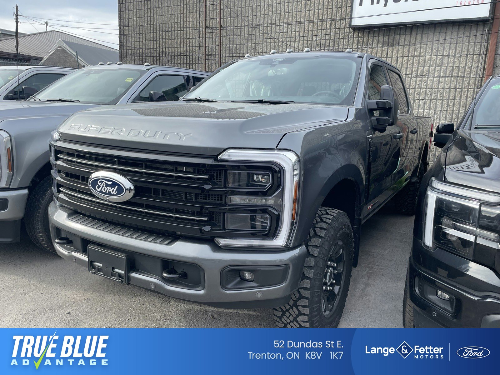 Gray (Carbonized Grey Metallic) 2027 Ford F-250 Super Duty Pickup Truck Four-Wheel Drive Automatic