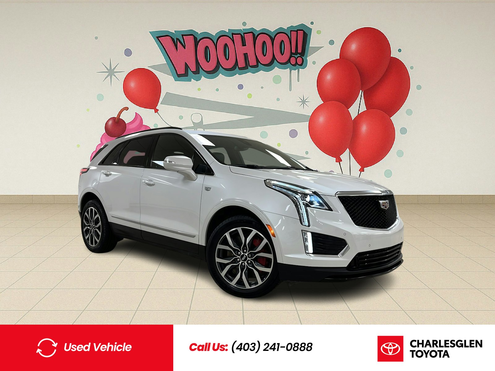 White 2022 Cadillac XT5 SUV / Crossover Four-Wheel Drive Automatic