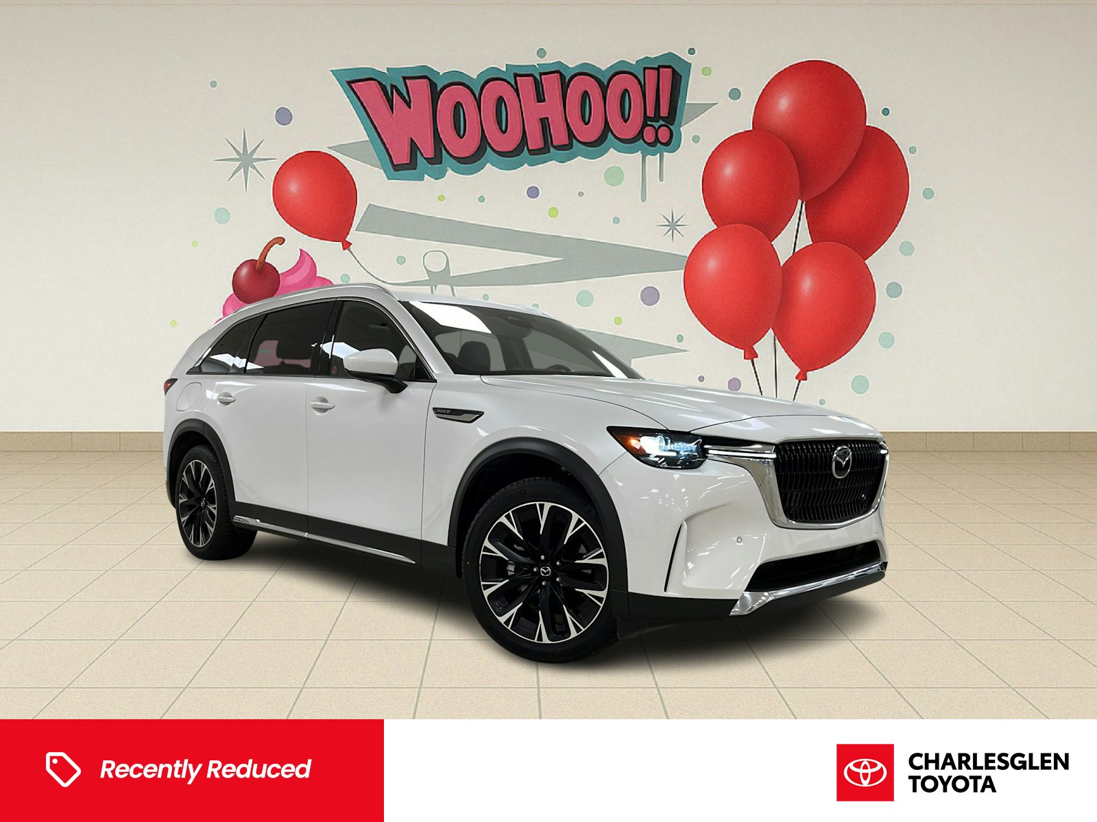 White 2025 Mazda CX-90 SUV / Crossover  Automatic