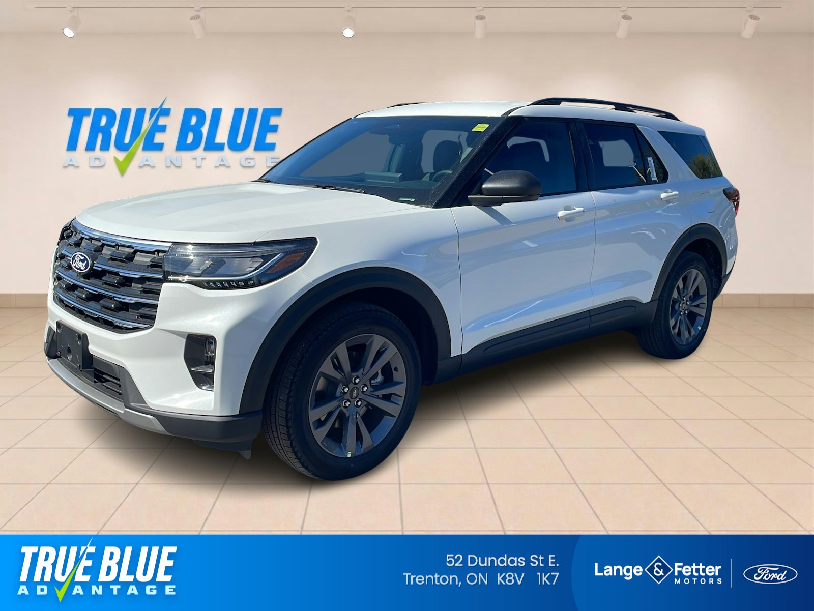 Star White 2027 Ford Explorer SUV / Crossover All-Wheel Drive Automatic