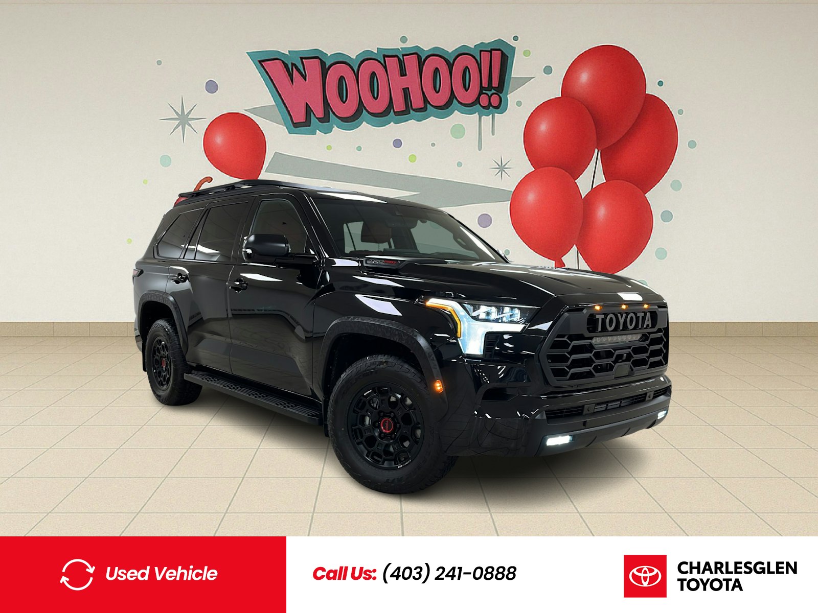 0218 Midnight Black Metallic 2026 Toyota Sequoia SUV / Crossover Four-Wheel Drive Automatic