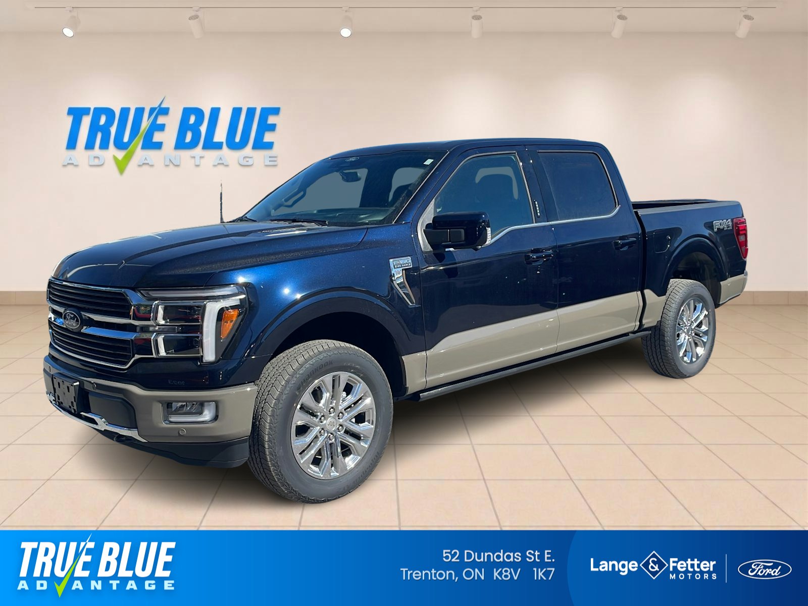 Antimatter Blue 2026 Ford F-150 Pickup Truck Four-Wheel Drive Automatic