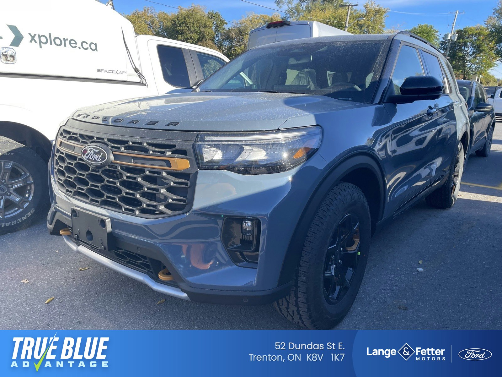 Vapor Blue 2027 Ford Explorer SUV / Crossover All-Wheel Drive Automatic