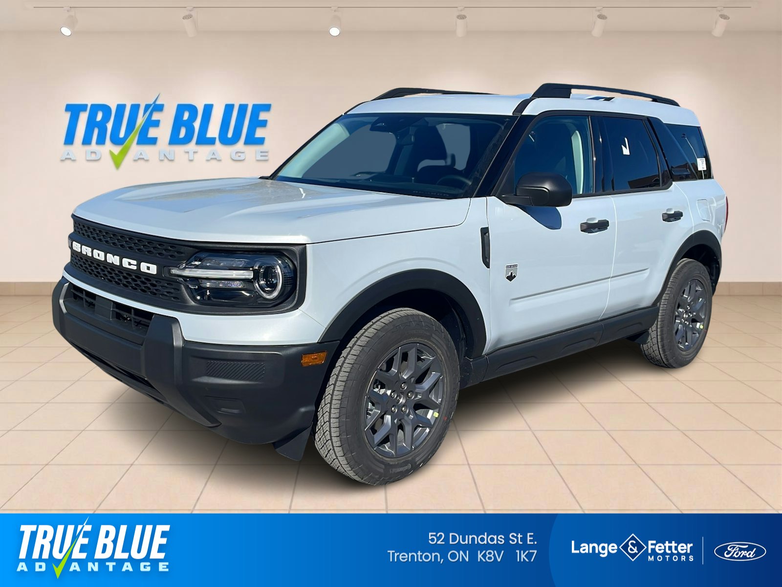 Space White Metallic 2026 Ford Bronco Sport SUV / Crossover All-Wheel Drive Automatic