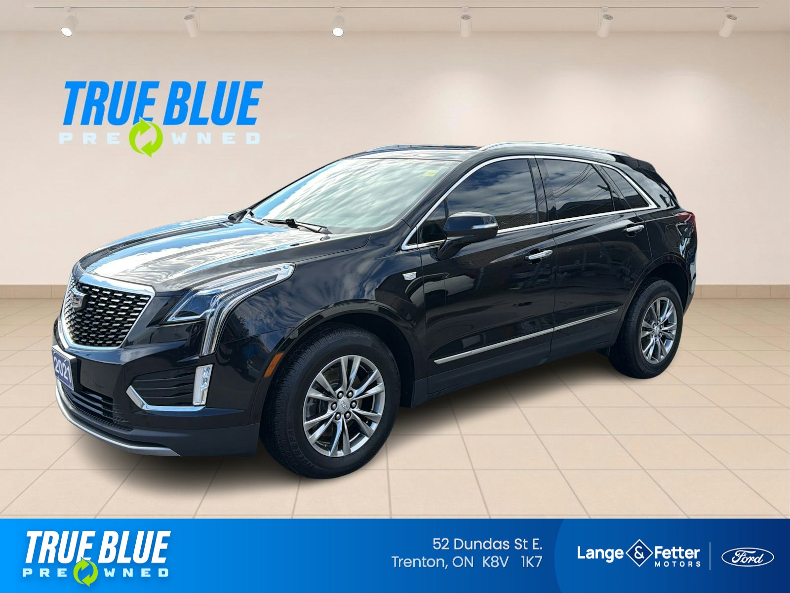 Black 2021 Cadillac XT5 SUV / Crossover Four-Wheel Drive Automatic