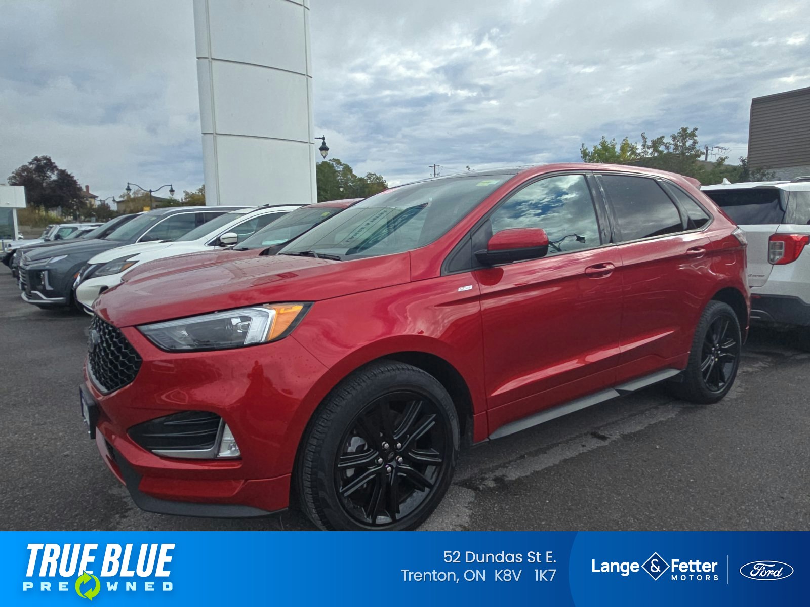 Red 2024 Ford Edge SUV / Crossover All-Wheel Drive Automatic