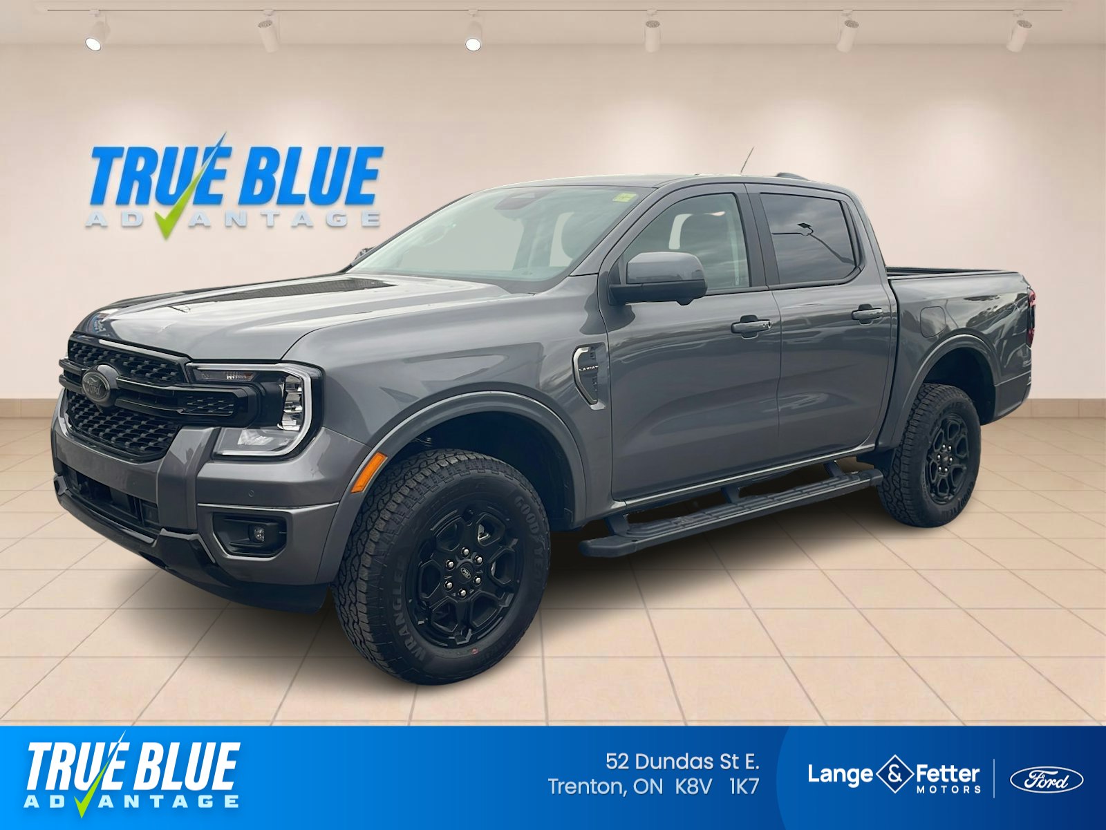 Carbonized Gray 2026 Ford Ranger Pickup Truck Four-Wheel Drive Automatic
