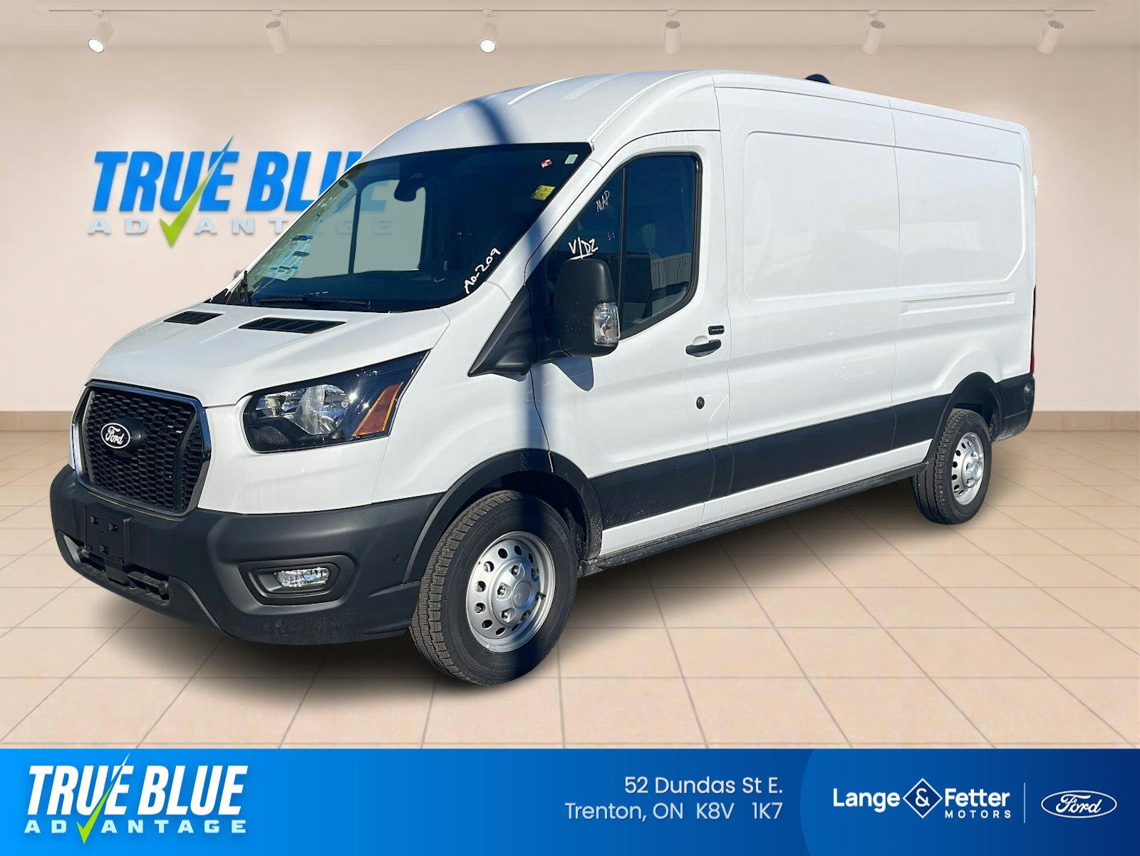 Oxford White 2026 Ford Transit Cargo Van All-Wheel Drive Automatic