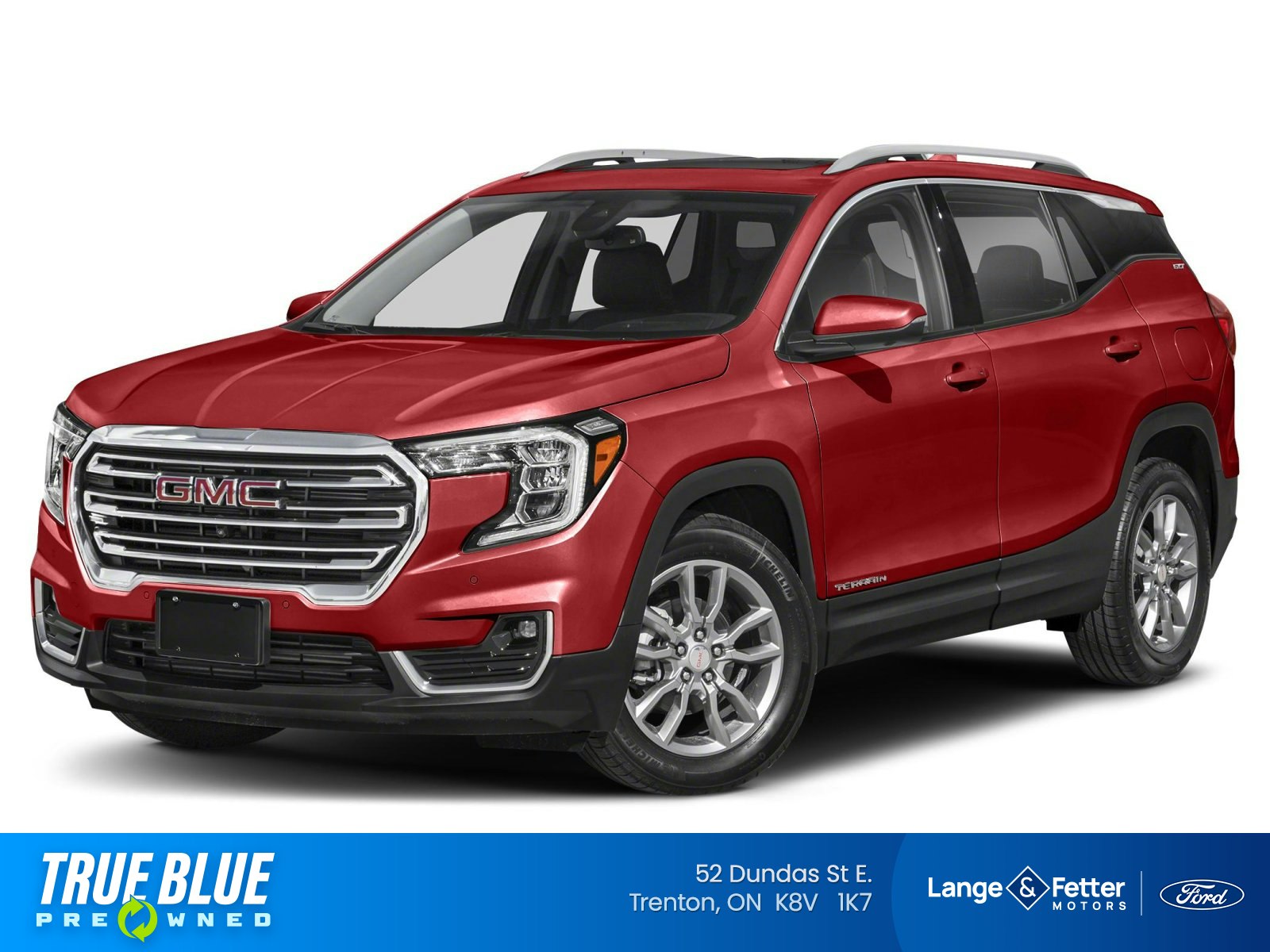 Red 2022 GMC Terrain SUV / Crossover All-Wheel Drive Automatic