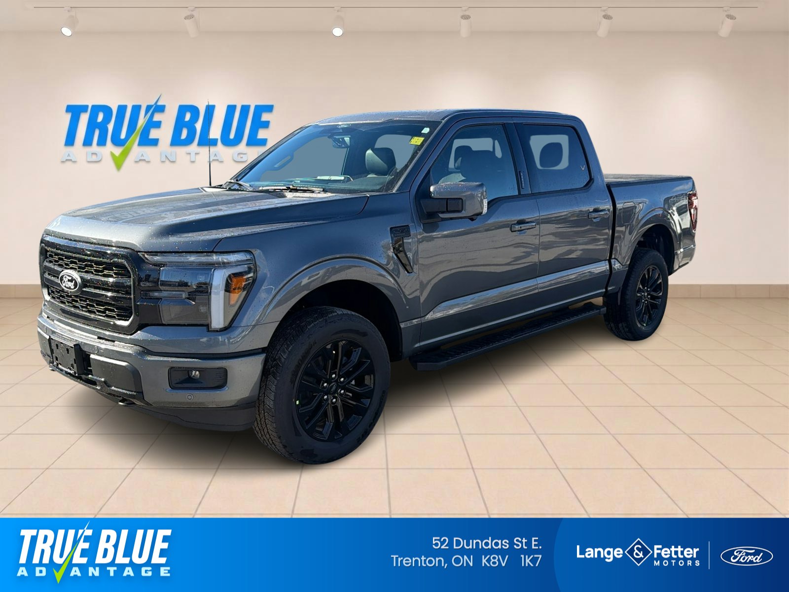 Gray (Carbonized Grey Metallic) 2026 Ford F-150 Pickup Truck Four-Wheel Drive Automatic